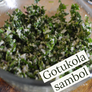 gotukola sambol