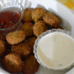 Prepared falafels