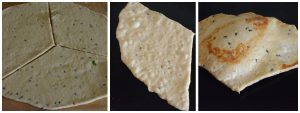 Naan peparation steps 16-18