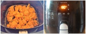 Chicken 65 prep steps 3&4