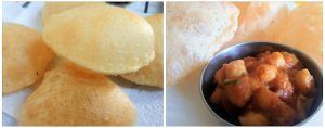 Bhatura preparation steps 11&12