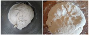 Eggless dinner roll preparation steps 7&8