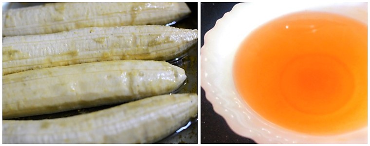 Banana chips preparation steps 3&4