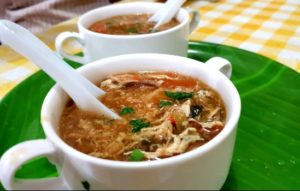 Hot and sour chicken soup featured image