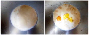 Dinner rolls preparation steps 1&2