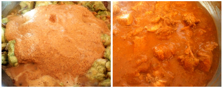 Chicken Xacuti prep steps13&14