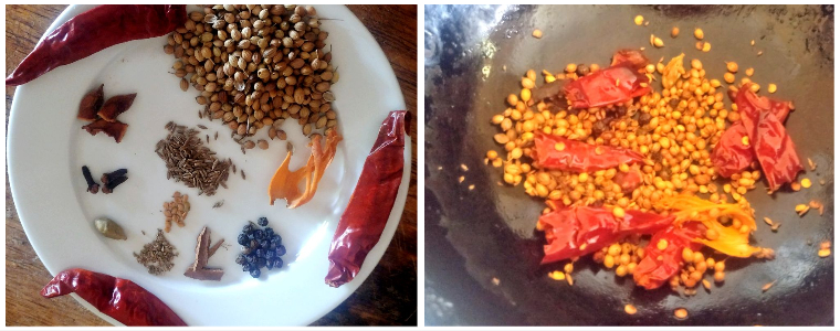 Chicken Xacuti prep steps5&6