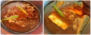 Mathi meen curry prep steps 5&6