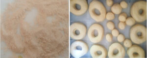 No knead donuts prep steps 11&12