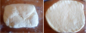 No knead donuts prep steps 7&8