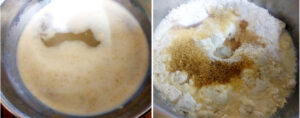no knead donuts prep steps 1&2