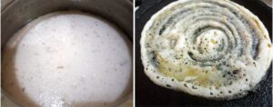 Rajma dosa preparation step 3