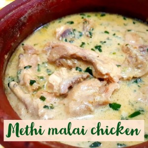 Methi malai chicken thumbnail