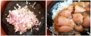 Pepper chicken prep steps 7&8