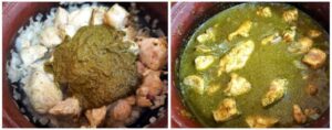 Pepper chicken preparatory steps 9