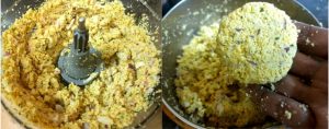 Paruppu vadai preparation step 4