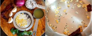 Murungai keerai poriyal prep step 2