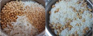 Soya idli preparation step 1