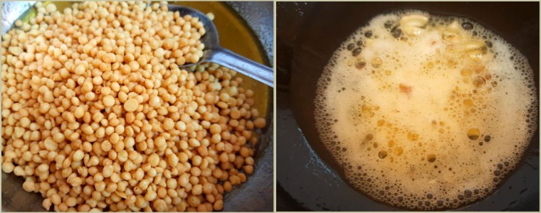 Sweet boondi prep step 7