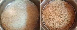 Kanchipuram idli prepn step1