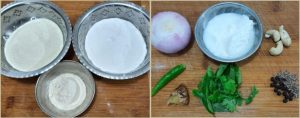 Rava dosa step 1