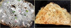 Rava dosa prep step 5