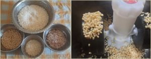 Thatte idli prep step 1