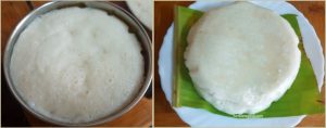 Thatte idli prep step 6