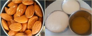 Badam halwa prep step1