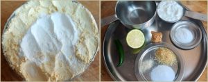Khaman dhokla prep step 1