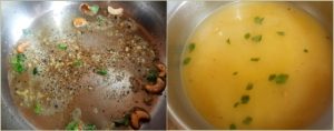 Rava pongal prep step 4