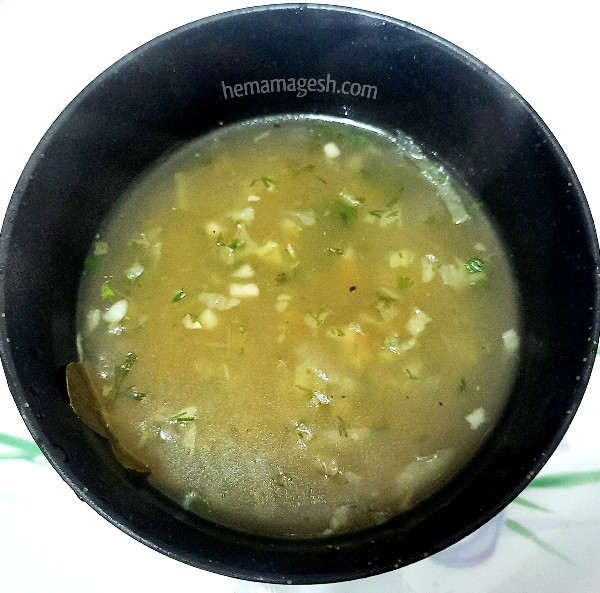 lemon coriander soup image